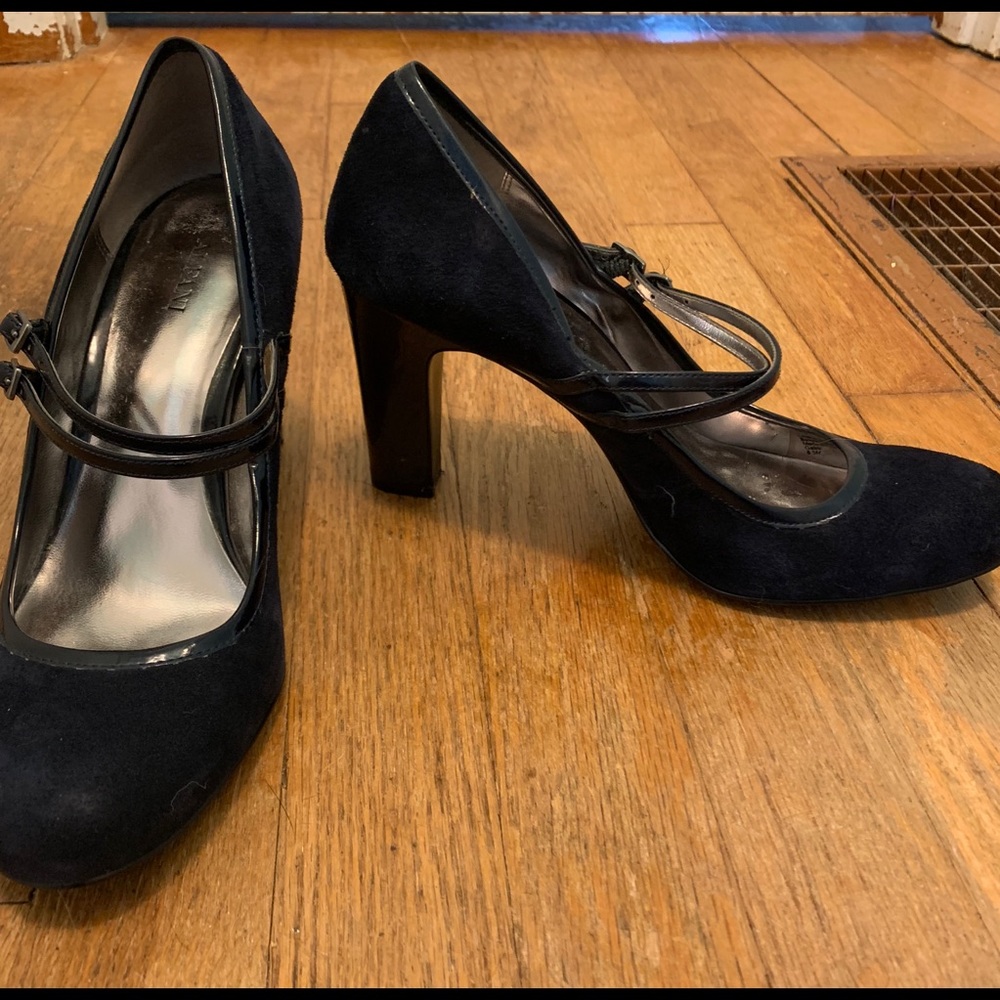 Midnight Blue Alfani MaryJane Pumps